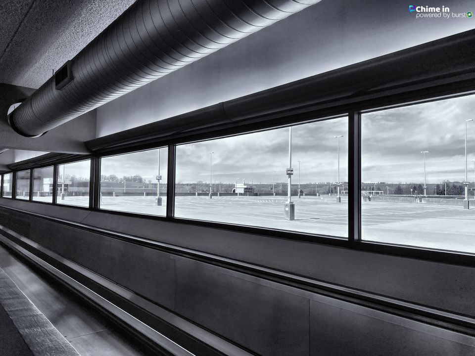 JeffWTOV9's tweet photo. Eerie sight of what is usually a bustling airport in Pittsburgh.  Thanks to Heather Weir for sharing the photos with us via Chime In.  If you have photos or videos you would like to share go to:  https://t.co/7N4kouxkd9 https://t.co/CFCQwfNErW