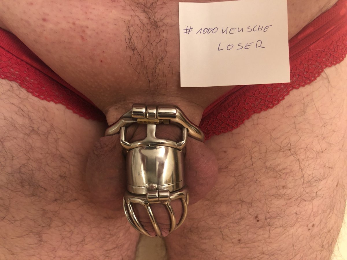 #1000keuscheloser. Du möchtest auch auf Twitter u. diversen Tubeportalen wie xHamster &amp; Co. vorgeführt u. gedemütigt werden u. das vollkommen kostenlos? Dann rein in den #Keuschheitsgürtel, #Chastity #Slave. Alle Infos: xhamster.com/posts/9678756 #Sklave #Peniskäfig #Keuschhaltung