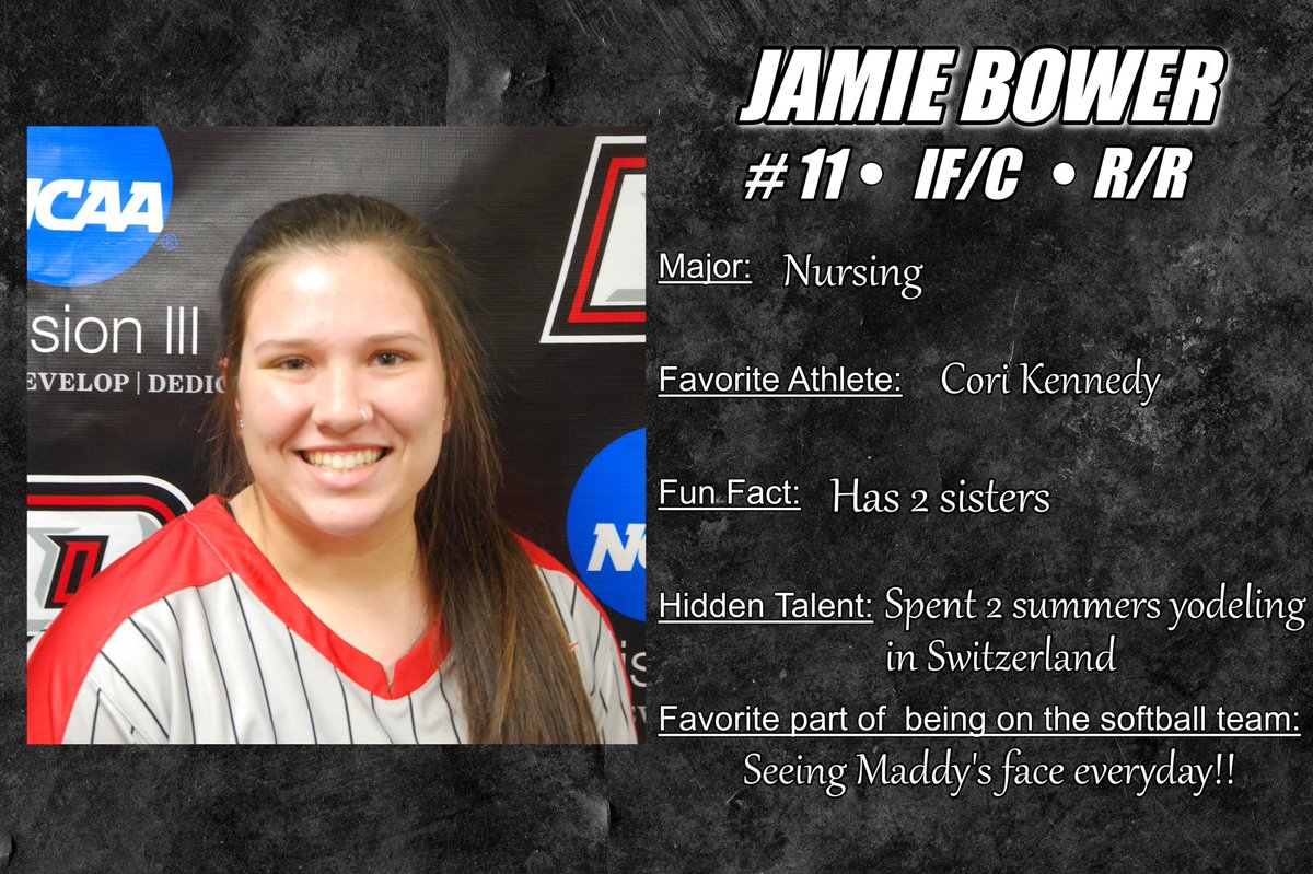 DYouvilleSB's tweet photo. Get to know freshman Jamie Bower! #dycsb https://t.co/8LKLKk9iPg