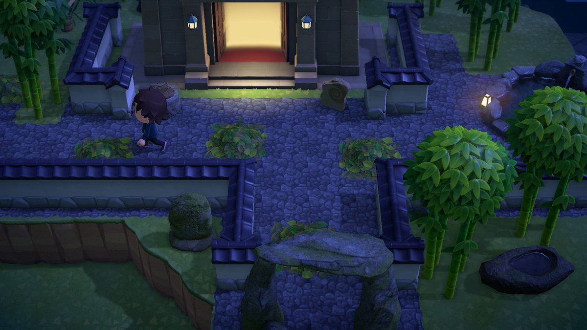 1. Cobblestone path including corner pieces, before I learned the game makes pretty good corners with the path tool, but I haven't unlocked it yet so they were stil useful haha  #ACNH    #ACNHDesign  #ACNHPattern  #AnimalCrossing  