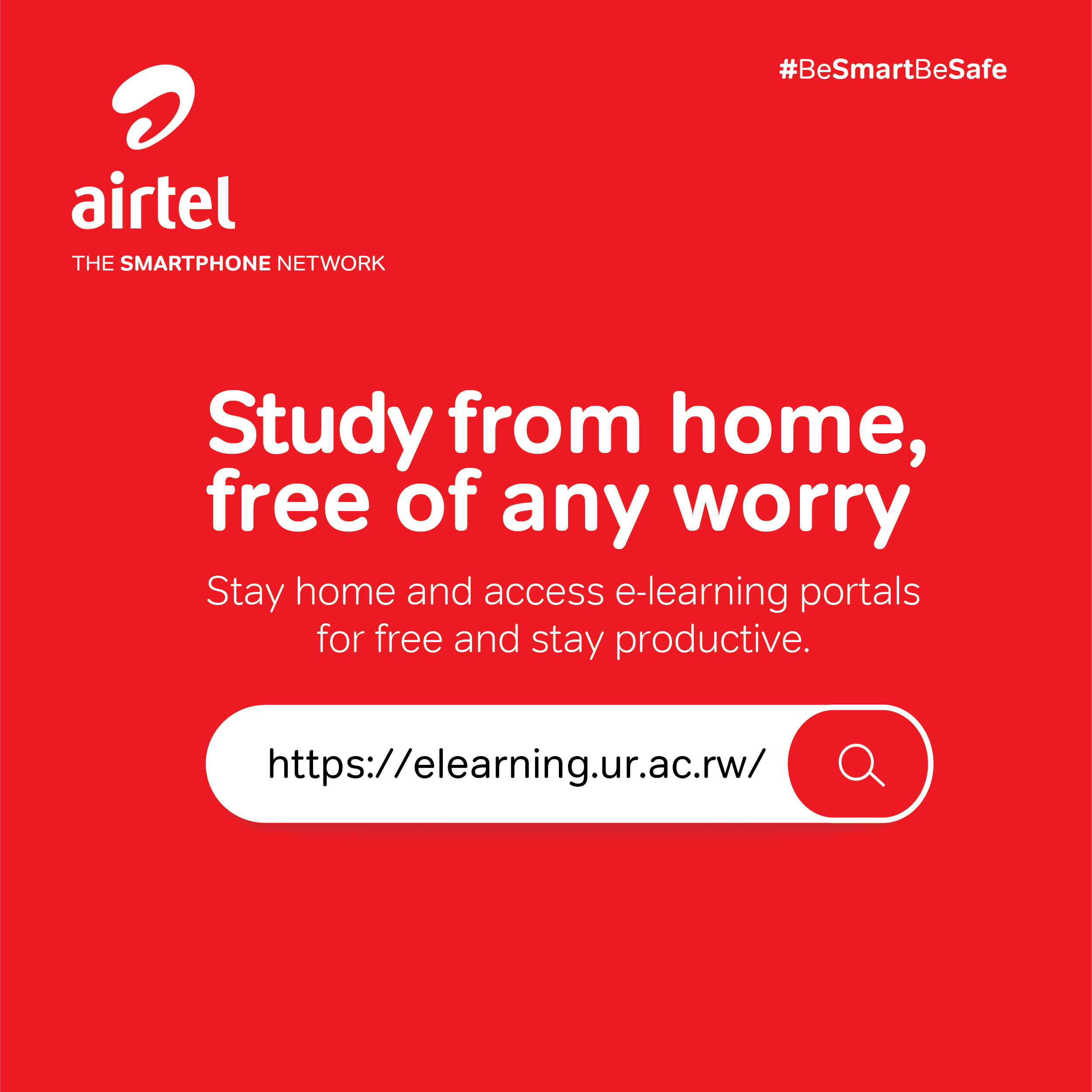 Airtel Rwanda on Twitter: "In partnership with @RwandaICT &amp; @Rwanda_Edu, AirtelRwanda has availed free access to some of the e-learning portals to help to more productive studying remotely on these