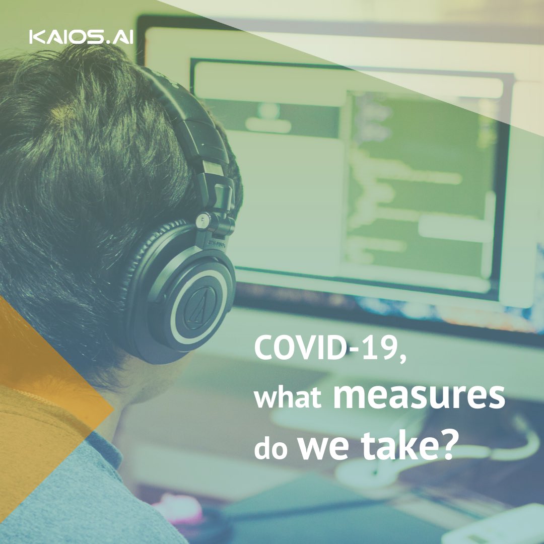 To combat the spread of the coronavirus we take our social responsibility. Our employees have been working from home to prevent spreading. But we are still fully operational. Appointments are made online. For further updates please check: kaios.ai/en/news/covid-…"