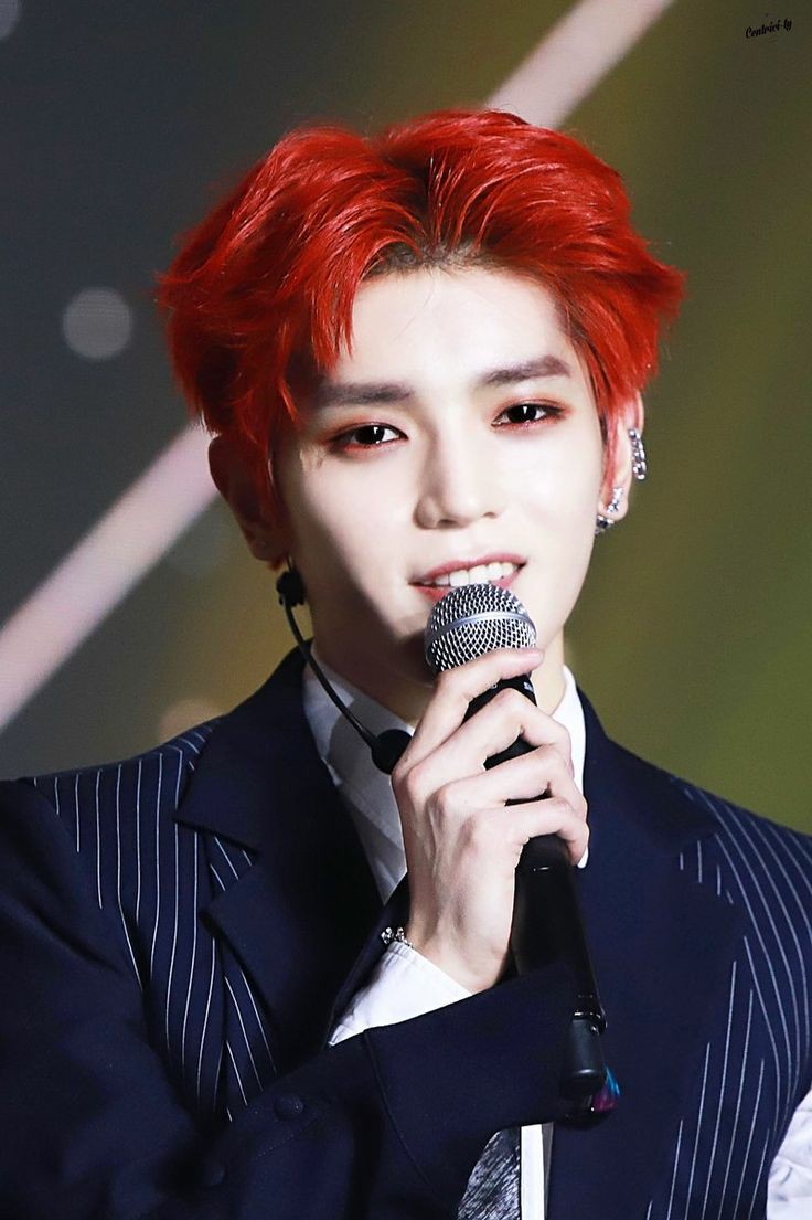 I was living my best life because taeyong had red hair