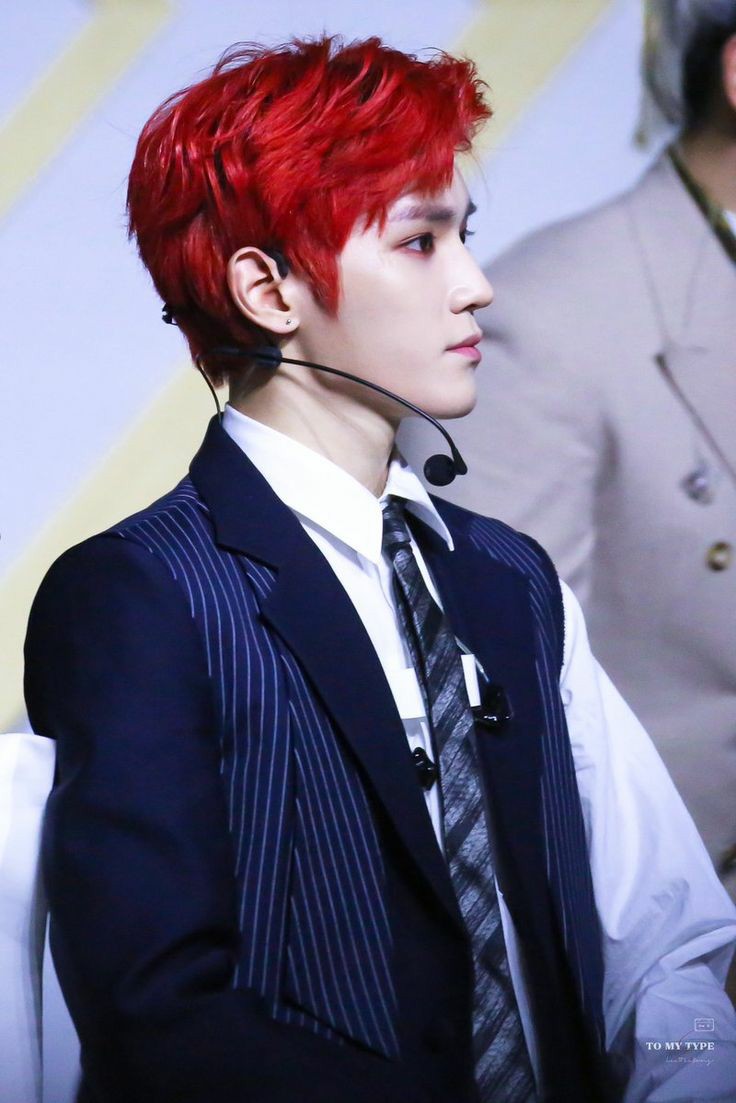 I was living my best life because taeyong had red hair