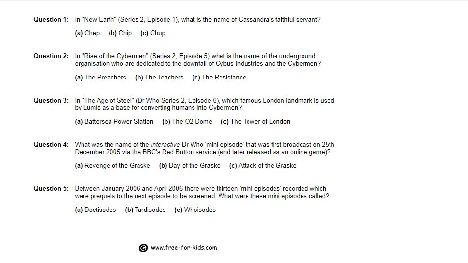 Miss_G_DHS's tweet photo. Today's Quiz! Calling all Dr Who Fans! @katiebarrowman @JasonAsiedu2 No answers until later today! #keepyourbrainactive #challenge #drwho @DHSPersDev https://t.co/ui94JvGdeB
