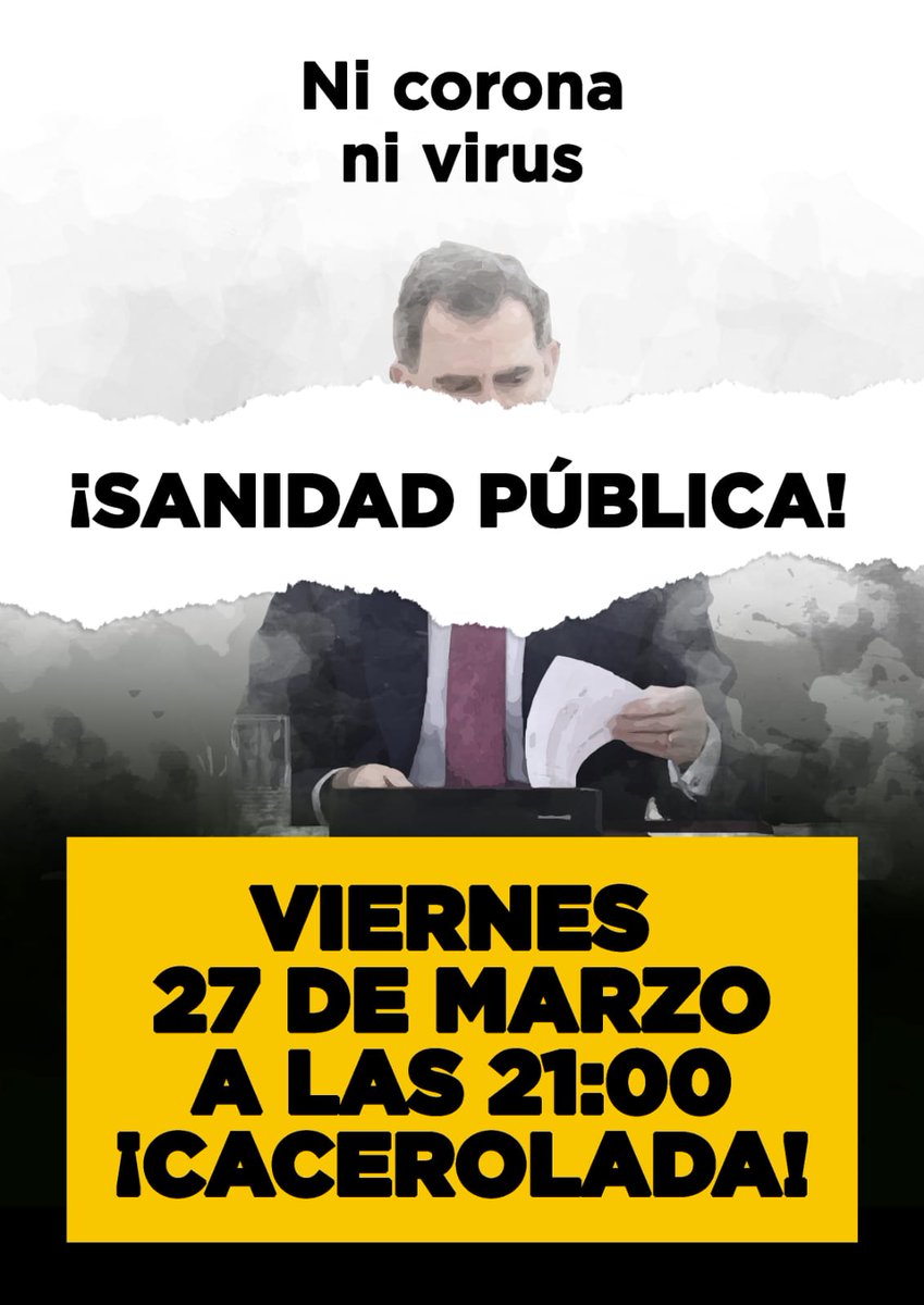 Coordinadora25S's tweet photo. Invitamos a todos los colectivos que están sufriendo las consecuencias de esta doble crisis a que se sumen a la convocatoria con sus propios carteles y sus propias reivindicaciones.
Cuelga pancartas, haz carteles, vídeos, difunde! PARTICIPA #TuIndignacionAlBalcón https://t.co/ZwoE0SljiO