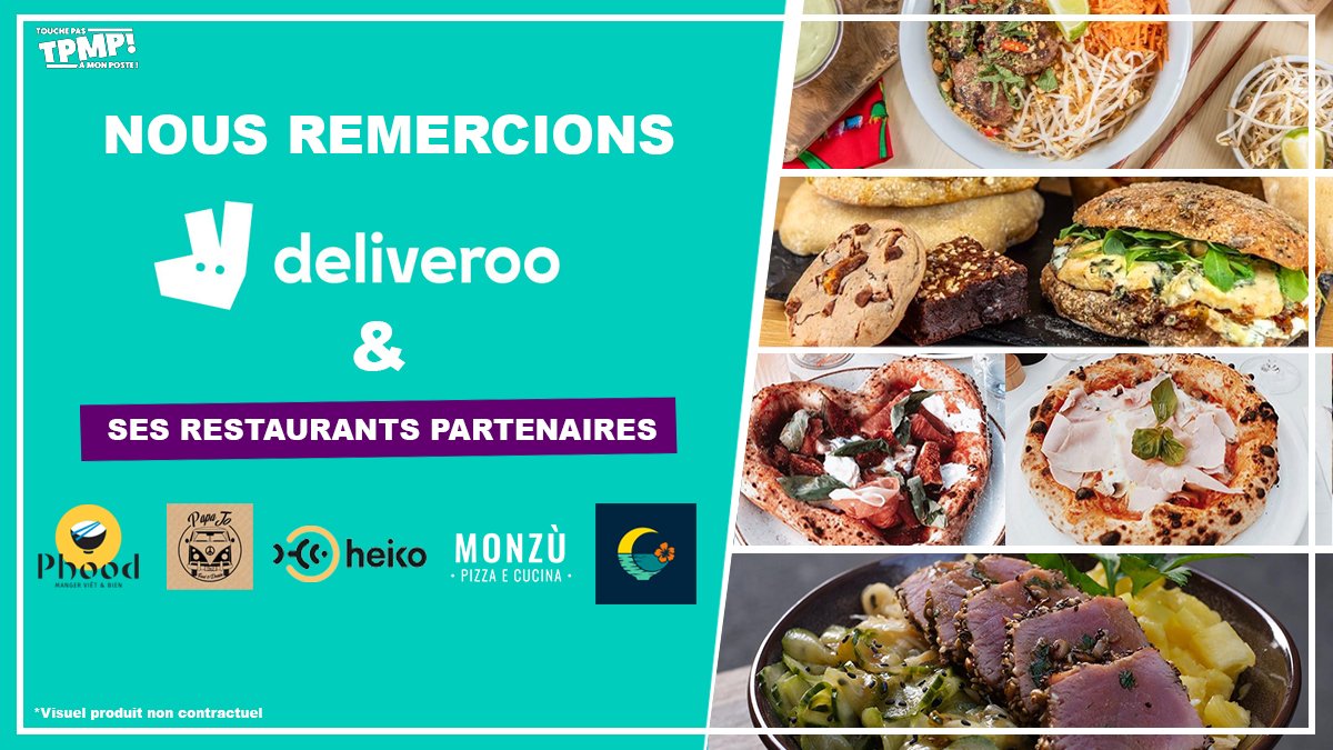 TBT9_W9's tweet photo. #CeSoirChezBaba
Hier, livraison de repas pour l'ensemble du personnel soignant de la Polyclinique Bordeaux-Nord Aquitaine ❤ On remercie @Deliveroo_FR et les restaurants #Heiko, #Pokemoon, #Phood, #Monzu #PapaJo 🍽️🎁🥰 #RestezChezVous #TPMP #SoutienSoignants #OnApplaudit https://t.co/xgbT5X1UV1