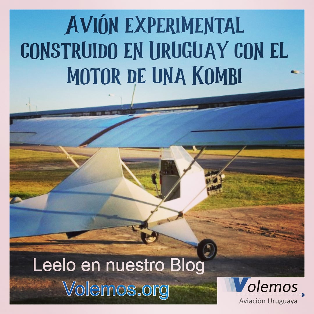 Avión experimental construido en Uruguay con el motor de una Kombi

"...Fabricar cada parte del avión que algún día pilotearía no sólo era un gran desafío sino también una oportunidad de aprender, experimentar y..."

volemos.org/avion-experime…