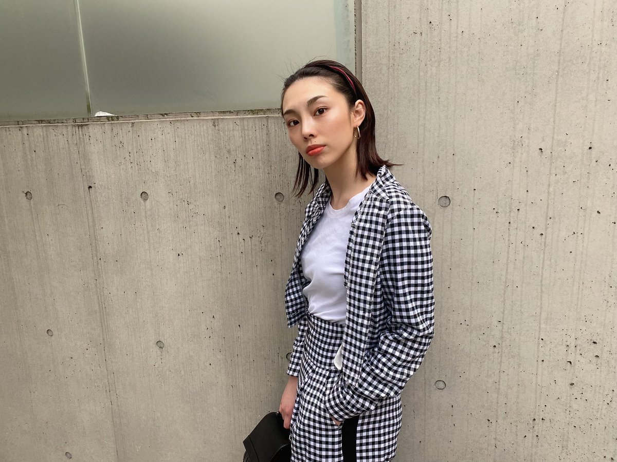 Matsui_Kiko's tweet photo. 久しぶりにオールバックな気分でした😗
#私服
#kicode
#キコーデ https://t.co/IG0xqdMpKD
