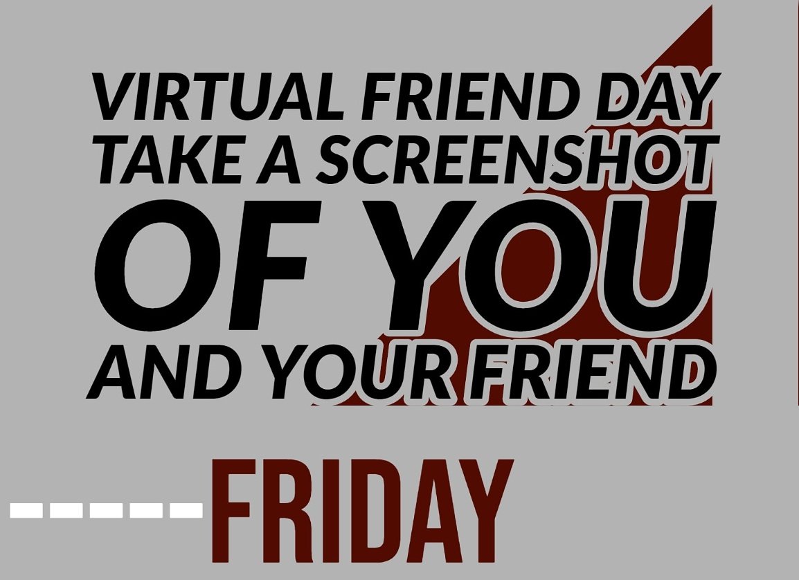HeritageHS's tweet photo. Happy Friday #5800Family...  we miss you and want to see you and your friend 👇🏾 make sure to tag us.
#5800Family 
#HHSVIRTUALSPIRITWEEK https://t.co/eKMC29o07u