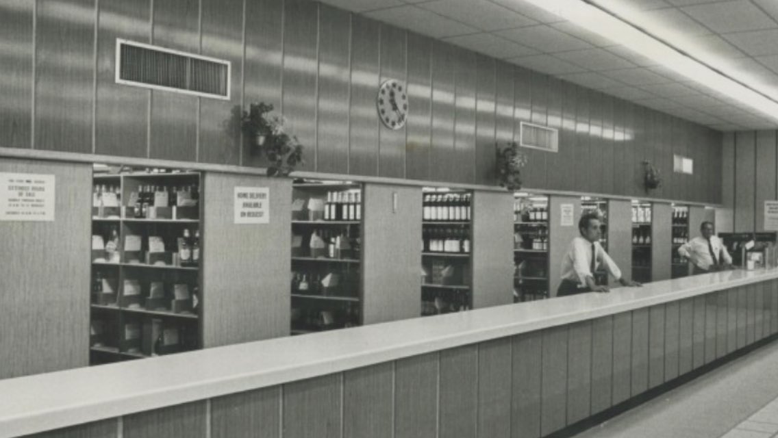 rath_randy's tweet photo. Perhaps the old school LCBO was ahead of its time. https://t.co/ohnHBRaDdP