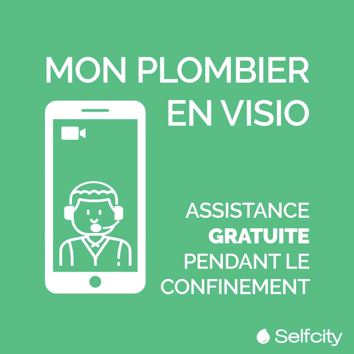 Pendant le #confinement nous proposons une assistance en visio gratuitement pour tous. 
selfcity.fr/plombier-visio 
#MonPlombierEnVisio