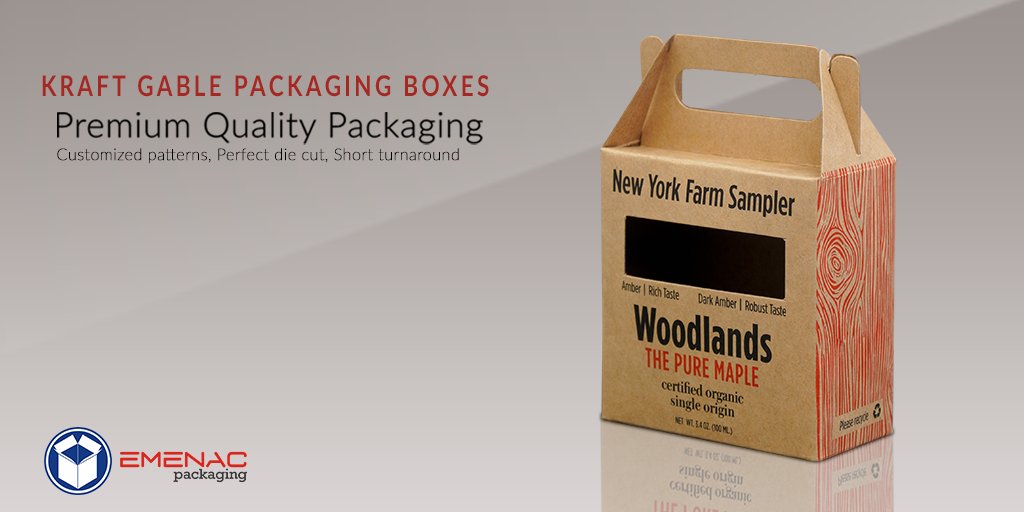 EmenacPackAus's tweet image. Unique and stylish Kraft #GablePackagingBoxes can help your product stay hygienic, fresh. Pack your products in high end custom #kraftgableboxes to improve the product presentation.

Get Quote here: bit.ly/2UoUhHv

#GableBoxes #CustomKraftGableBoxes #EmenacPackagingAus