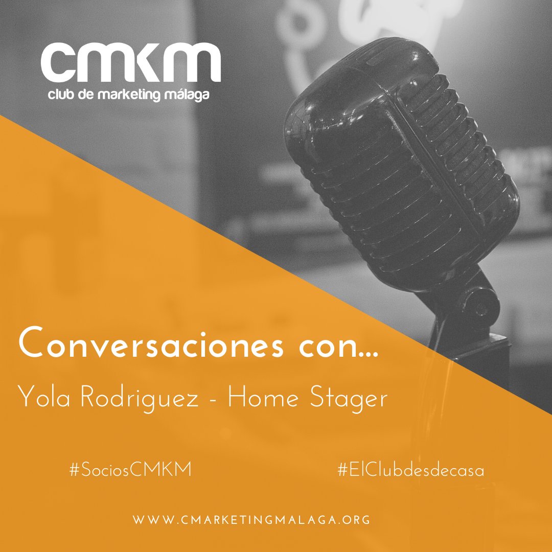 CmMalaga's tweet photo. 📢 ¡EXTRA, EXTRA!

💥Conoceremos a nuestros #SociosCMKM

Esta vez contaremos con Yola Rodriguez de @HomeStagingMlg 

Próximamente en todos nuestros canales.

¿Te lo vas a perder? 

#ElClubencasa #quedateencasa #FelizViernes https://t.co/PRpOWgirGV