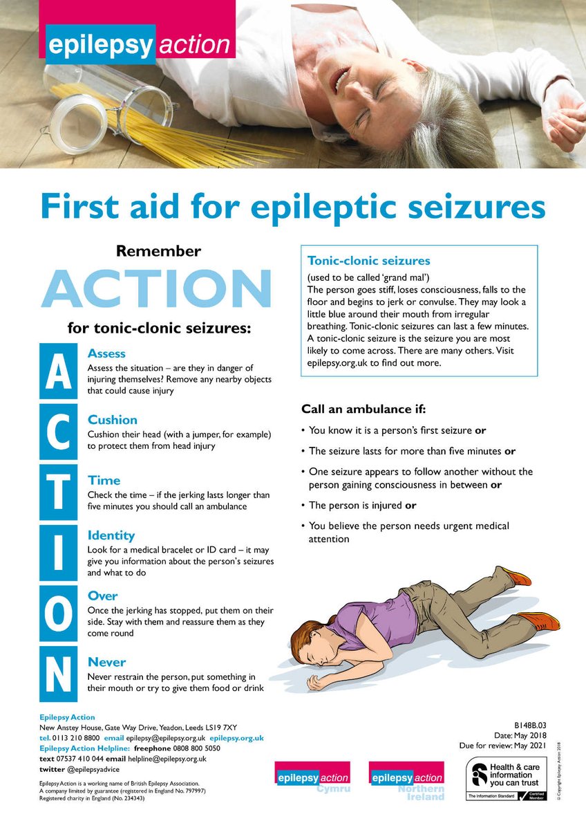 LTHPaedNeuroRes's tweet photo. Yesterday was #EpilepsyAwarenessDay. 💜

During these uncertain times, it is particularly important we look after each other. Here's a first aid guide on tonic-clonic seizures to help. 

For more information, visit https://t.co/HuiQDabbOD and https://t.co/8vchw3qLmu. https://t.co/OKHIYy6qMG