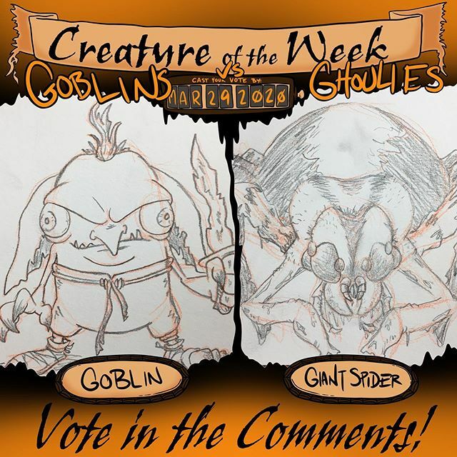 donovanscherer's tweet photo. Which one of the creeps do you want to vote for?
.
.
.
#Doodle #drawing #illustration #sketch #ink #art #artist #daily #dailydrawing #artofinstagram #studiomoonfall #breakfastdoodles #creatureoftheweek #vote #monsters #characterdesign #goblin #spider #du⦠https://t.co/zDUs1KJOW8 https://t.co/AToYWvRMIo
