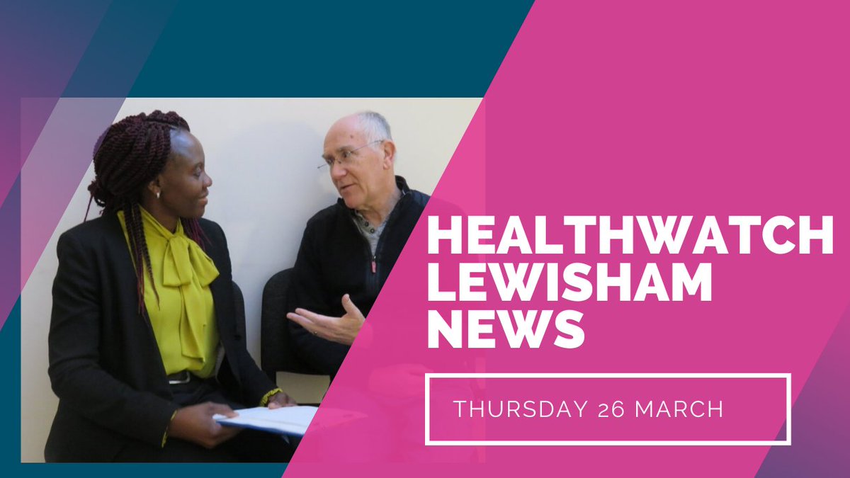 Healthwatch Lewisham tweet media