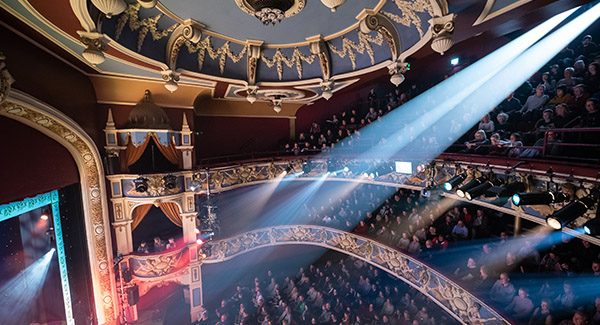 Happy #WorldTheatreDay. We're thinking about all the incredible people that make our theatres special - performers, producers, staff, volunteers and especially our audiences. Stay safe and stay home for each other, we'll see you after the intermission.