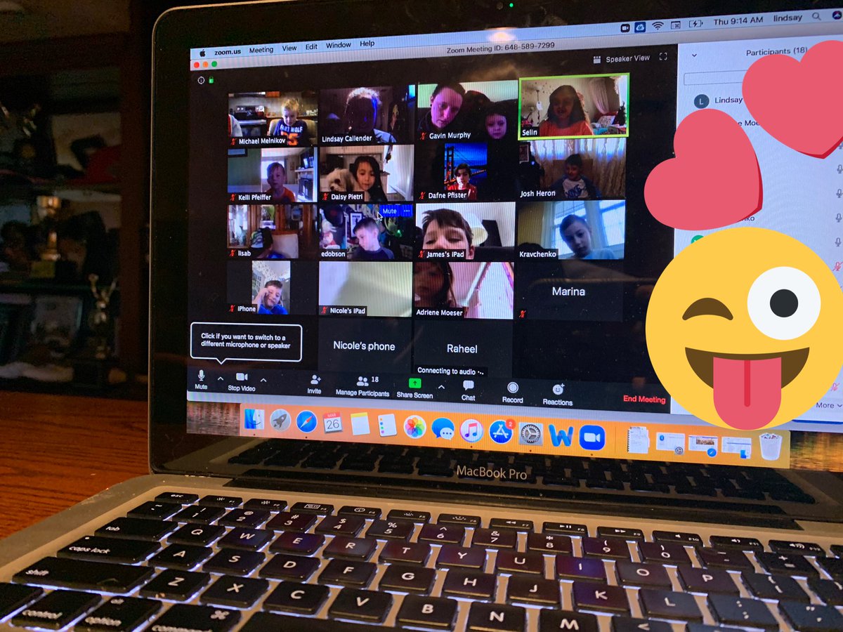 CSDDavisLMcAr's tweet photo. So great to see their smiling faces! Missing my @CSDDavisES firsties! Thankful for #zoom https://t.co/EGPGouewc8