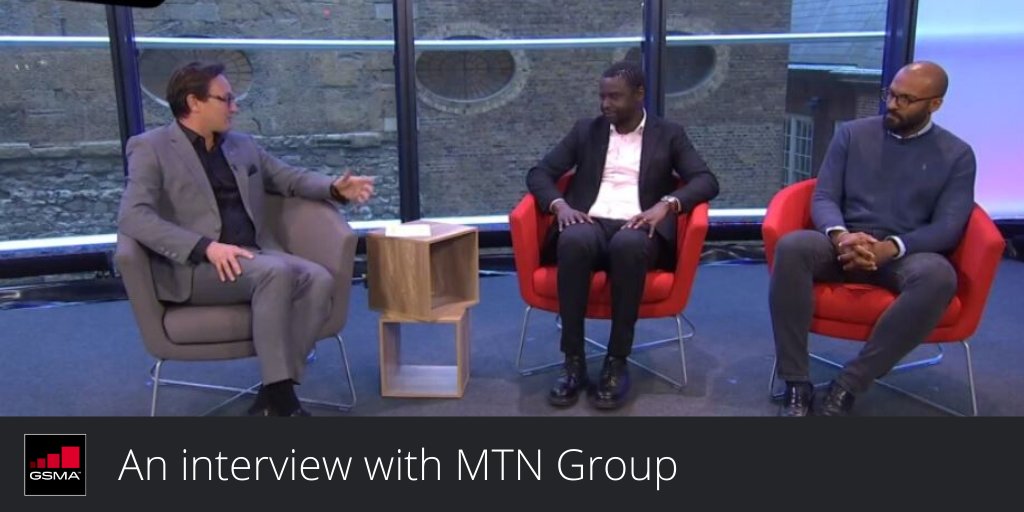 GSMA's <a href="/ruanswanepoel/">Ruan Swanepoel</a> and <a href="/MTNGroup/">MTN Group</a>'s <a href="/DioumSerigne1/">Dioum Serigne</a> and <a href="/nguessanc/">C++ N?AN</a> discuss the commercial and #socialimpact of MTN's investments and reveal the progress they’re making towards their targets for 2021. Watch now➡️mobileworldlive.com/mwc20-video/pa… #MobileMoney #SOTIR19 <a href="/mobileworldlive/">Mobile World Live</a>