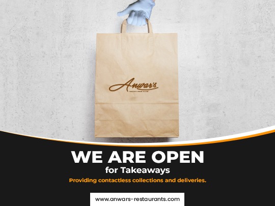 We are providing contactless takeaway pick-ups and deliveries. You can order over the phone or through our website and enjoy food in the comfort of your home. 🤞🏻👌

#whiteroding #dunmow #higheaster #Anwars #Anwarsrestaurant #Theheath #chelmsfordroad #hatfieldheath #essex