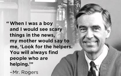 suziday123's tweet photo. Comforting words from #MisterRogers 🧡Grateful for all the  helpers🙏 Happy #friyay 🎉🍃🌼@Cbp8Cindy @cazij @DavidFoyn @_drazzari @JackConnie @ja2cook @PoloOrtiz9 @magee333 @ccatmpt @joneill55 @jflorez @SLBriscoe @drahus11 @simplysallyh @pjervis  @hmgivingsoul #FridayFeeling https://t.co/giswyjy44V