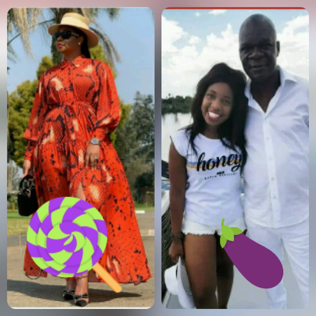 AgencyOblivious's tweet photo. SO WE HAVE TAKEN IT TO ANOTHER LEVEL WITH THESE ZIMBABWEAN SOCIALITES. BETWEEN THE TWO WHO DEFINES SLAYING YAY🍭 OR NAY 🍆
Comment for Yvonne (girl with uncle rolly) or RETWEET FOR The QUEEN OF SWAGGER MADAM POKELLO https://t.co/jFi4WHHzFG