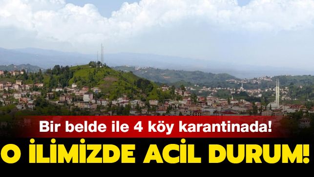 Aksam's tweet photo. Bir belde 4 köy karantinada! O ilimizde acil durum... https://t.co/pXPNq6gtEM https://t.co/Oiw5GYmgUS