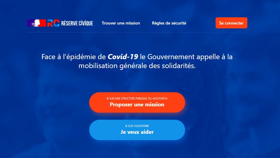 itsocial_fr's tweet photo. La #RéserveCivique : un déploiement record en quatre jours par #3DSOutscale et @ScalingoHQ https://t.co/Gr2PvHnKvJ @outscale_fr #Covid19 https://t.co/EbRnolhoWT