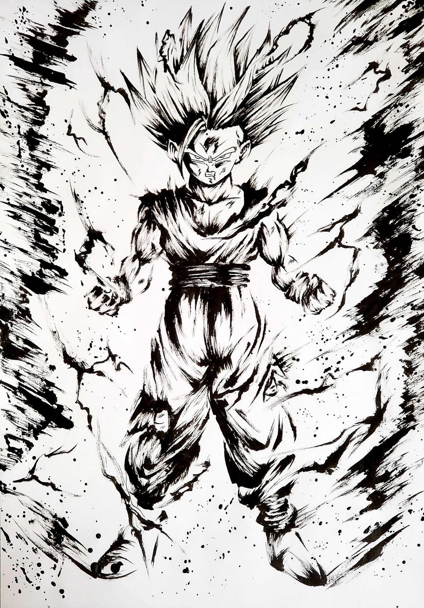 こバya4 Al Twitter 墨絵 孫悟飯 超サイヤ人2 ドラゴンボール ドッカンバトル 模写 墨絵 イラスト T Co Hdvg3r2xkl Twitter こバya4 Al Twitter 墨絵 孫悟飯 超サイヤ人2 ドラゴンボール ドッカンバトル 模写 墨絵 イラスト T Co Hdvg3r2xkl Twitter