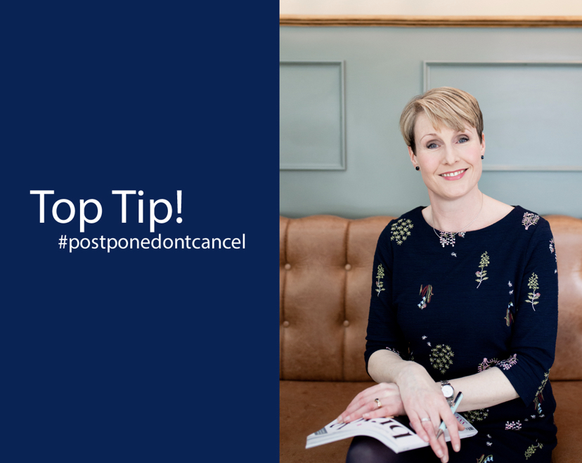 For those postponing their wedding remember to check that your key suppliers are available for your new proposed date! A good idea is to make a list of the suppliers you would not replace and those who you could find alternatives for. Then contact all your key suppliers first. Xx