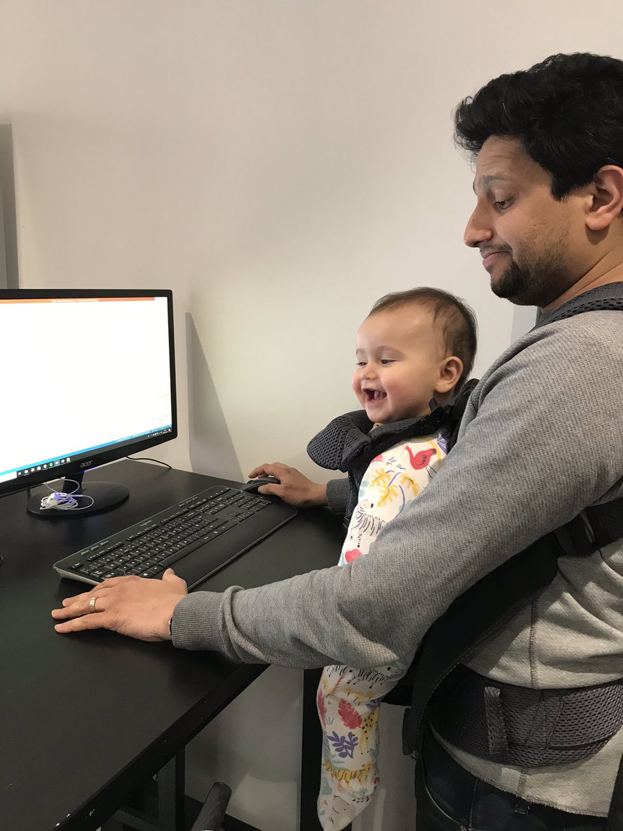 Not used to people watching over my work this closely!! <a href="/UoMSciEng/">UoM Science and Engineering</a>  <a href="/UoM_EEE/">Electrical & Electronic Engineering at UoM</a> #bossbaby #WorkFromHome