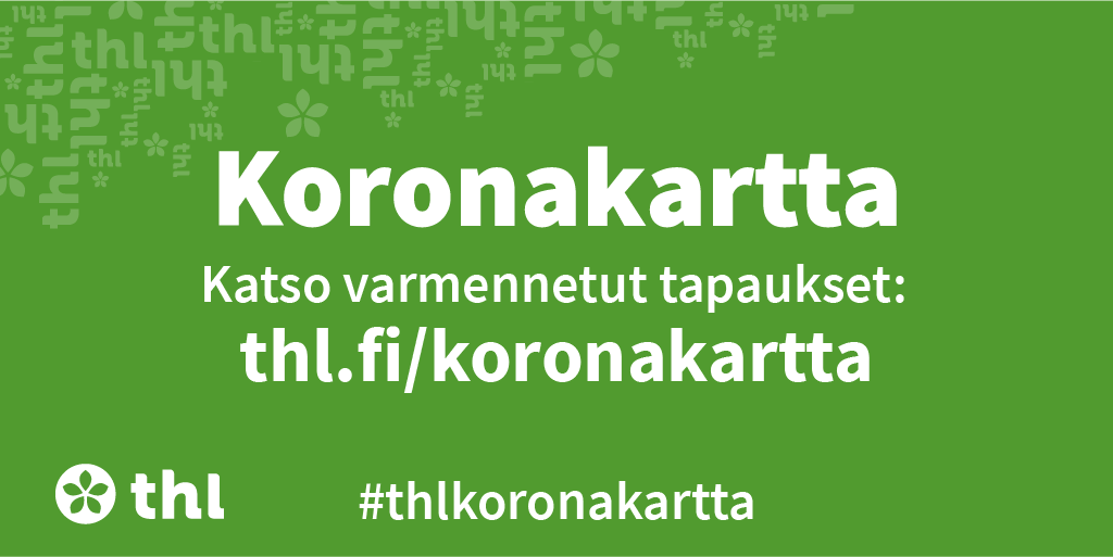 THLorg's tweet photo. THL on avannut karttasovelluksen, johon on koottu tiedot varmistetuista koronatapauksista Suomessa.

✅ Sovellus perustuu tartuntatautirekisterin tietoihin.
✅ Tiedot päivittyvät joka aamu klo 9.30.
✅ Sovellusta kehitetään jatkuvasti. 

Lue lisää ⬇
https://t.co/4QKwYF1eHB https://t.co/e2mwW61dhQ