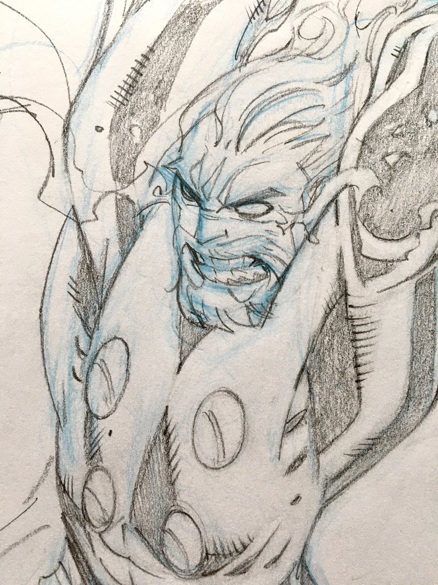 Nickkilislian's tweet photo. Thor Sketch https://t.co/CbXpAJKZGY