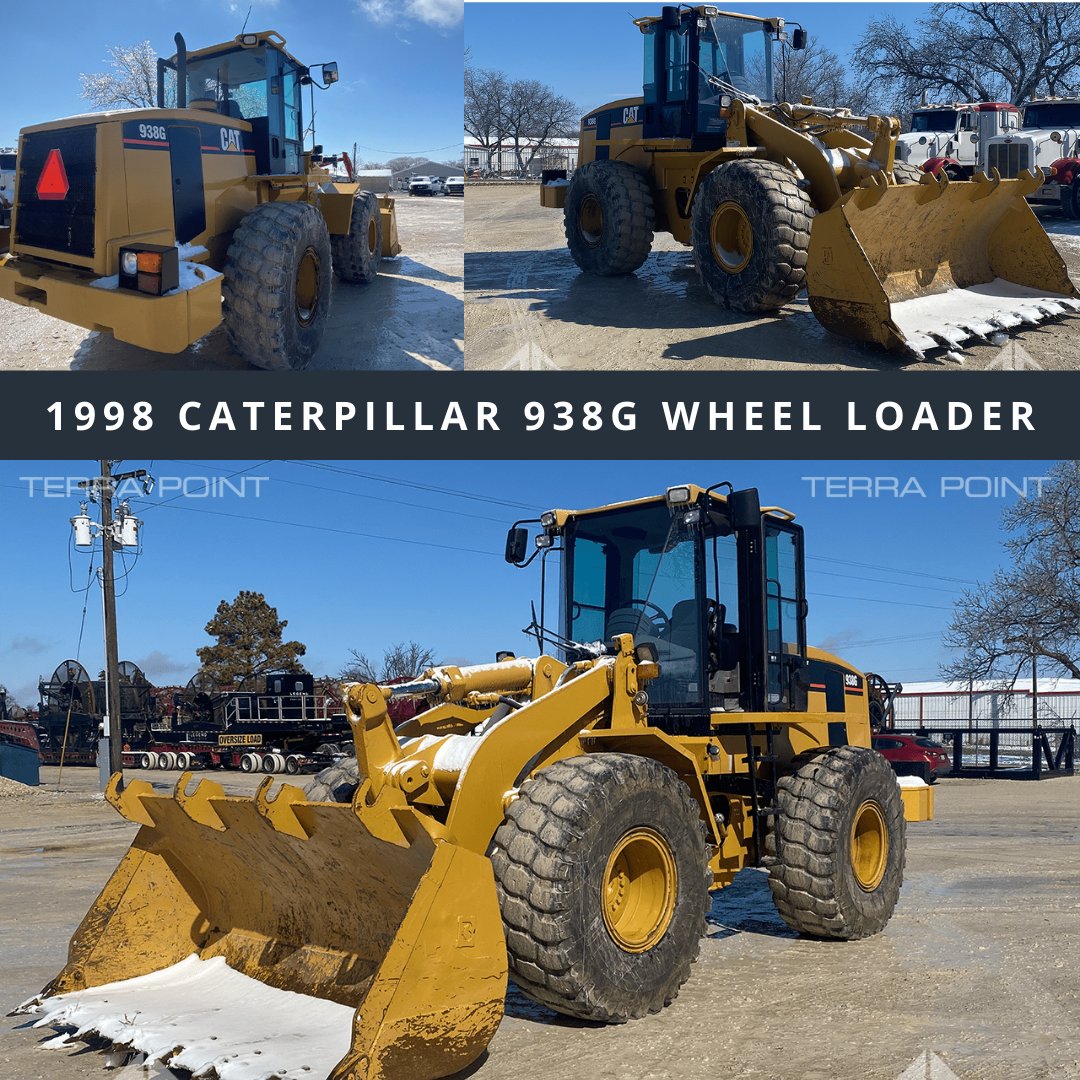 TerraPointLLC's tweet photo. Immediate Sale: 1998 CATERPILLAR 938G Wheel Loader. https://t.co/LcFSpqqoSG #immediatesale #caterpillar #wheelloader #equipment #usedequipment #investment #financing #warranty #inspection #CAT #equipmentforsale #terrapoint #construction https://t.co/oUqKGSNUqG