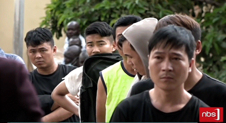 37 Chinese in court for illegal possession of wildlife species in Uganda. 

#NBSUpdates