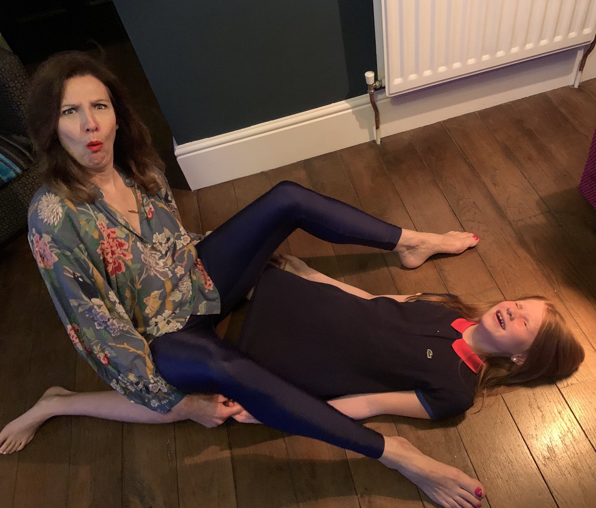 LUCYMONTGOM's tweet image. Every year on my daughter’s birthday we reenact the moment of her birth on the very spot she popped out on the sitting room floor. She’s 12 now and she’s still game. Best of luck to all the women giving birth right now under lockdown. ♥️