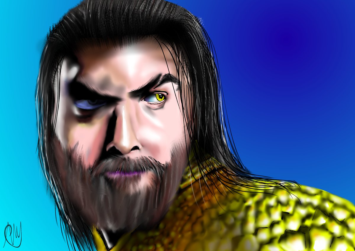 DemonMolt's tweet image. #Aquaman #illustration #krita 
#digitalart #dccomics #DCUNIVERSE #fanart