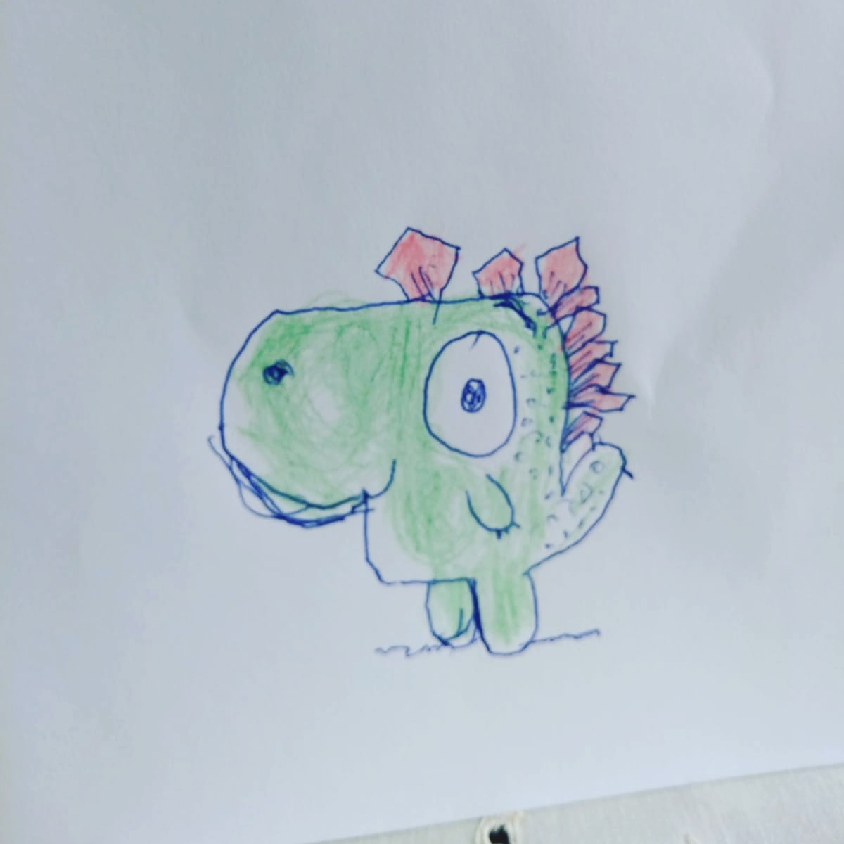 Saunders_C's tweet photo. Alex's Nanny had a go too #drawwithrob 🙂 https://t.co/YiNzKILctd
