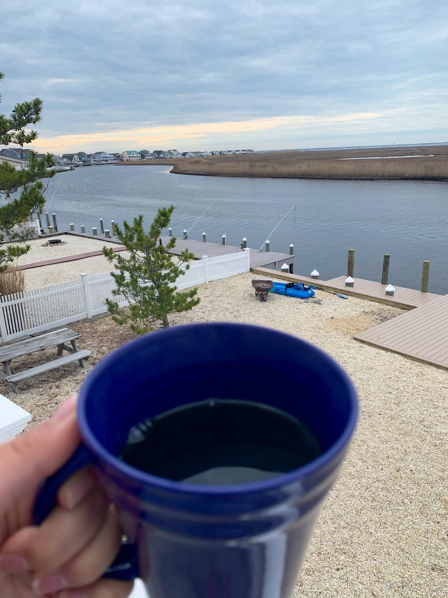 I am extremely fortunate to have my parents house in Long Beach Island, NJ to escape to during this pandemic. Not having to commute to work has given me extra time in the morning to enjoy the little things a little bit me. What are you grateful for this morning?