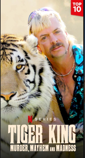 mjrickords's tweet photo. Today's Attendance Question: What have you been watching while stuck at home? Mine is Tiger King: Murder, Mayhem, and Madness on Netflix.  #NERebelWay https://t.co/OqfkkPBNH6