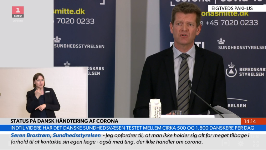 Plolaeger's tweet photo. Enig med @SSTbrostrom: Husk at kontakte egen læge, hvis du frygter at fejle noget alvorligt, også selvom det ikke er #coronavirus #sundpol https://t.co/Vc5ZCz3iEs