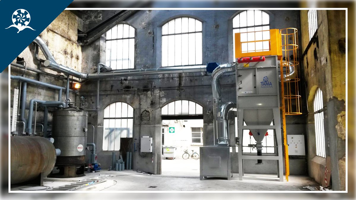 TAMAAERNOVA's tweet photo. TAMA AERNOVA S.p.A. is also art 🎨
Look how our #DustCollector has transformed an old shed into a suggestive -and healthier- place! 🙌

📸Photogallery 👉 https://t.co/NDfSC7YQXp

#AirFiltration #InspiredByAir #IndustrialArt https://t.co/7LVd0Sa2oE