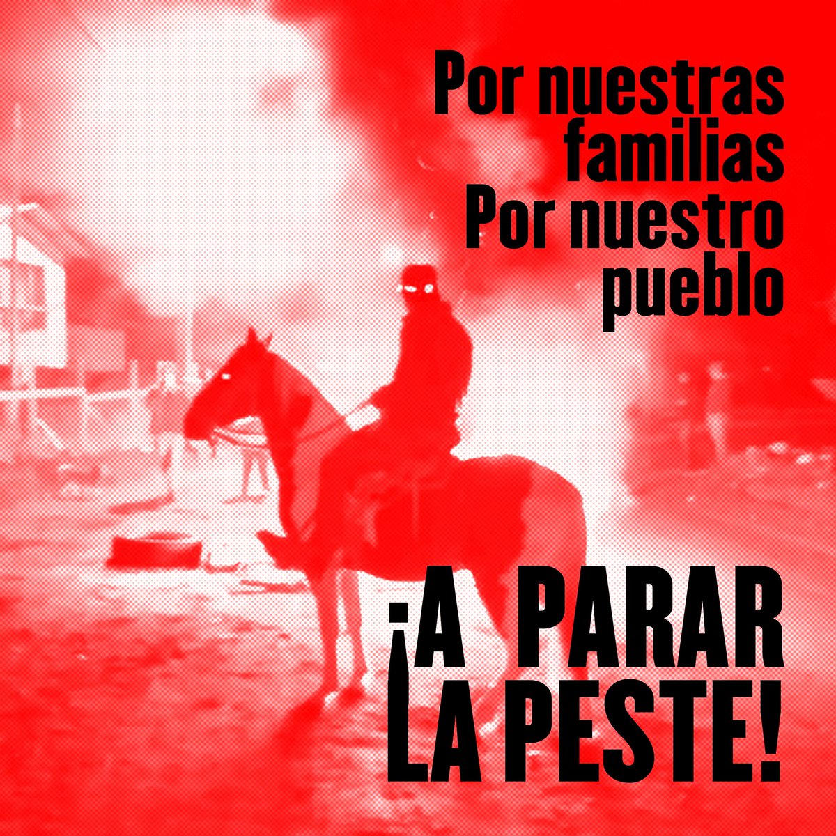 TrabajadoresCL's tweet photo. Por nuestras familias, por nuestro pueblo. ¡A PARAR LA PESTE!
¡A parar a los ladrones y enemigos del pueblo!
https://t.co/BlS5mKXPXT
#apararlapeste #peste #CoronaVirusEnChile #CODVID19 #Chile #fuerapiñera #QueSeVayanTodos #gobiernodelostrabajadores https://t.co/3gVSxi9EjO