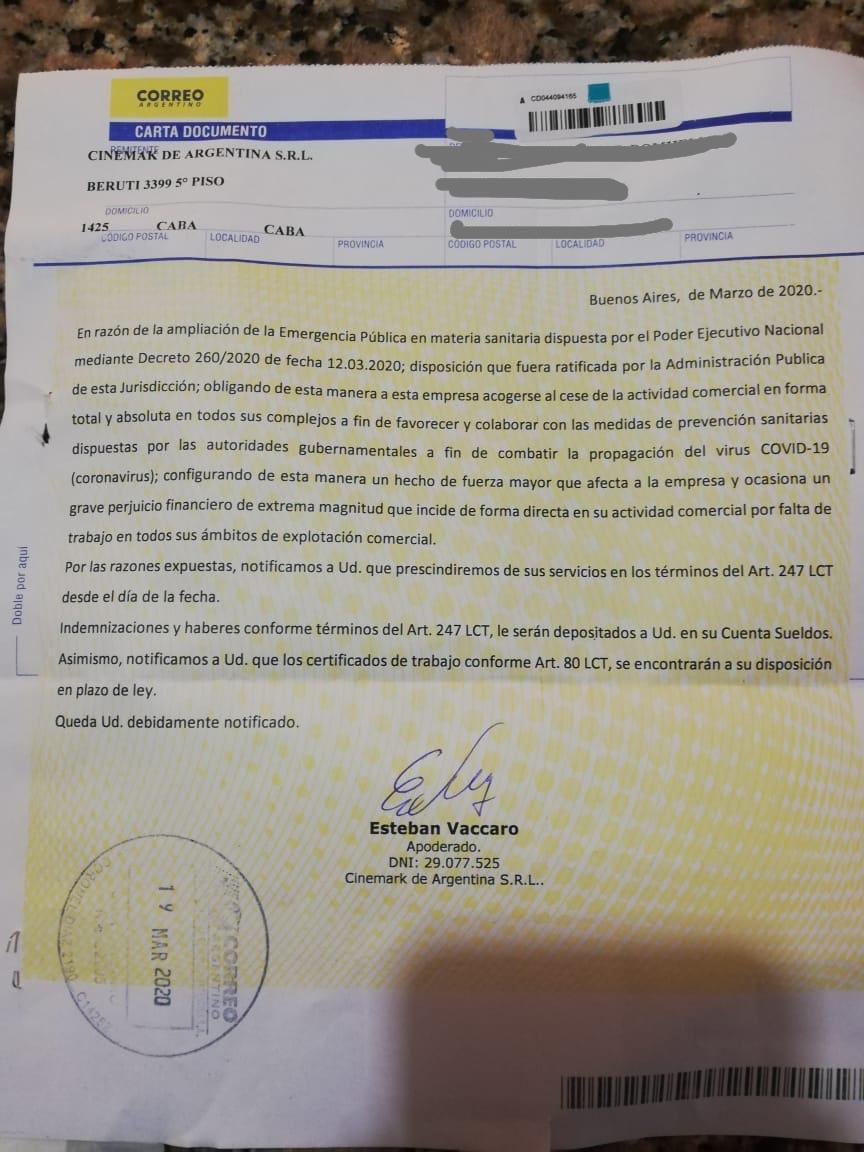 Yamil Santoro on Twitter "DESPIDOS LEER SI TIENEN UNA PYME O TRABAJAN EN UNA Me están