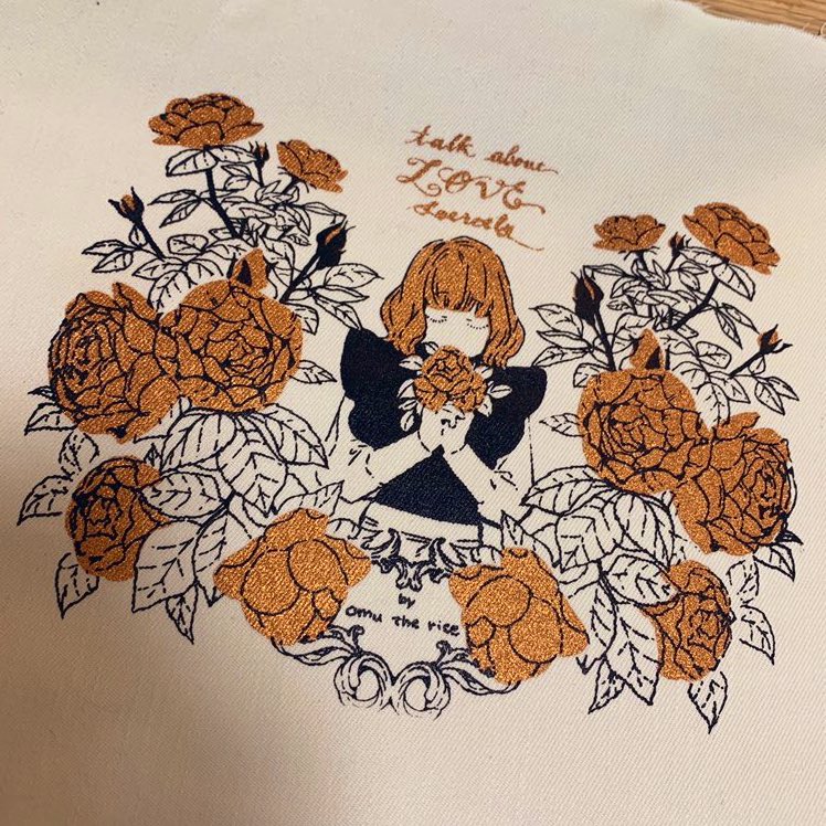 「Tシャツくん買ったから、おためしで作ってみた?❤️
紙博で買ったJAM印刷のカッ」|おむ・ザ・ライス🌸４巻発売中のイラスト