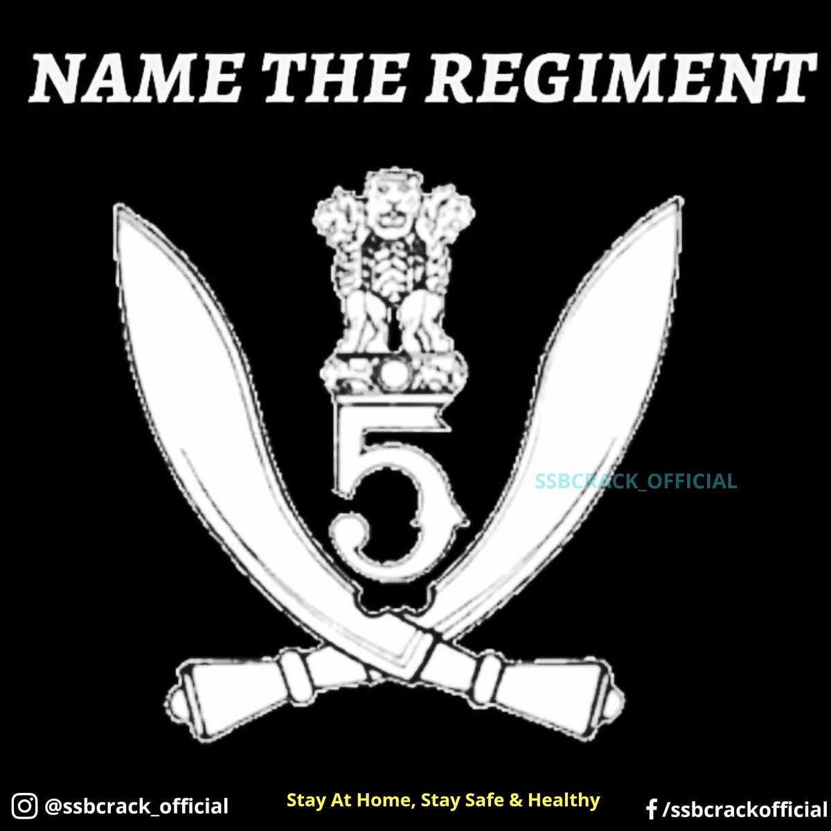 Name The Regiment⚔️
_______
Stay at Home, Stay Safe And Healthy
___
#ssbcrack_official #regiment #identifytheregiment #IndianArmy #indiannavy⚓ #IndianAirForce #armyday #armybrat #navy #airforce #indiannavymarcos #marcos #parasf #gurkharegiment #assamrifles #punjabregiment #naga