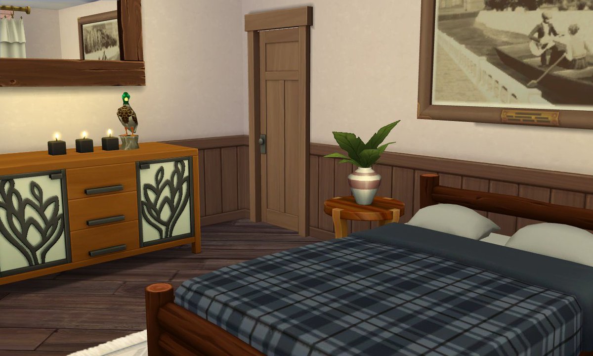 conspiracyfishy's tweet photo. Hi hi
Tried something new for #lilsimsie 's shell challenge this time. A technology free, family cabin in the woods.
Up on the gallery under “cabin in the woods”. Origin ID: conspiracyfishy
#sadsimsieshell
#cabininthewoods
#ShowUsYourBuilds
@SimsCreatorsCom
@lilsimsie https://t.co/5BhvPEwwKn