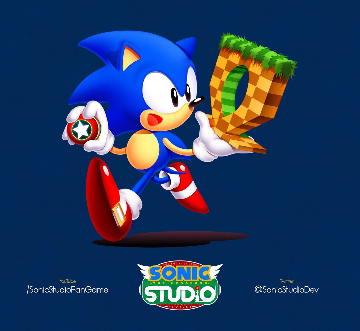 LapperDev's tweet photo. Just some of the fresh artwork for Sonic Studio🦔 #SonicStudio #FanGame #SonicTheHedgehog https://t.co/UpxLwEE58Z