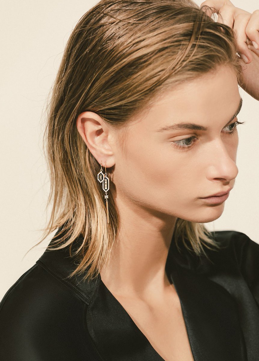 MAISONDEMODE's tweet photo. These #earrings are part of #Azlee's 'NESW' (North East South West) collection which was inspired by directional themes, #vintage compasses, and ancient artifacts. Made and hand-finished in #LosAngeles, each piece sold helps #ocean-related causes. https://t.co/EyyxuT3gGf